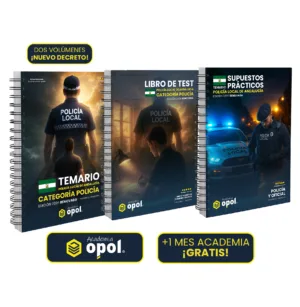 Packs Policía: Temario, Test y Supuestos para Andalucía
