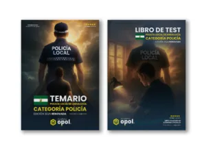 Packs Policía: Temario de Teoría y Test para Andalucía