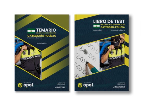 Packs Policía: Temario de Teoría y Test para Andalucía