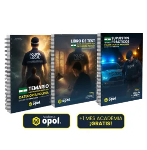Packs Policía: Temario, Test y Supuestos para Andalucía