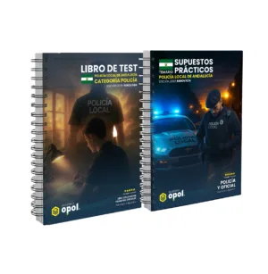 Packs Policía: Temario de Supuestos y Test para Andalucía