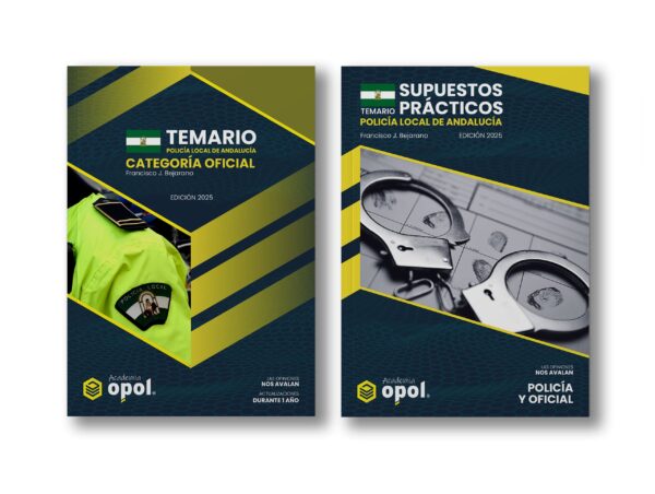 Packs Oficial: Temario de Teoría y Supuestos para Andalucía