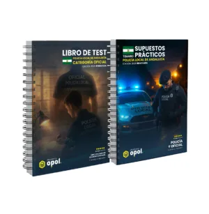 Packs Oficial: Temario de Supuestos y Test para Andalucía