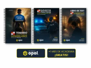 Packs Agente: Temario, Test y Supuestos para Castilla y León