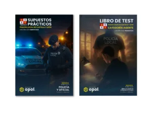 Packs Agente: Temario de Supuestos y Test para Castilla y León