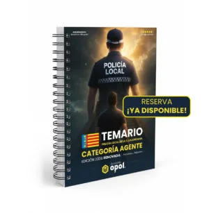 Temario Policía Local Comunitat Valenciana