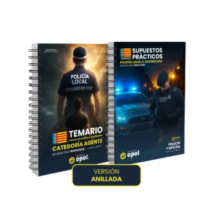 Packs Agente: Temario de Teoría y Supuestos para la Comunitat Valenciana