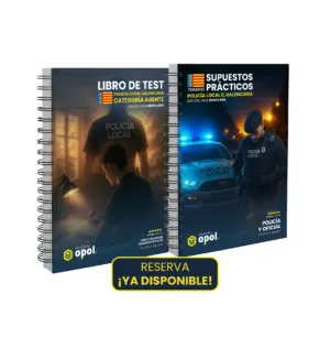 Packs Agente: Temario de Supuestos y Test para la Comunitat Valenciana