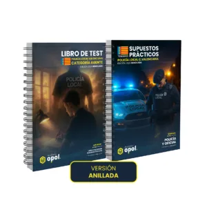 Packs Agente: Temario de Supuestos y Test para la Comunitat Valenciana