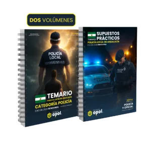 Packs Policía: Temario de Teoría y Supuestos para Andalucía